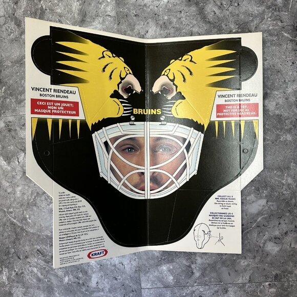 1994 1994-95 KRAFT GOALIE MASKS COMPLETE SET OF 8 - ROY POTVIN BELFOUR - Picture 4 of 9